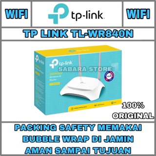 TPLink TL-WR840N 300MBps Wireless Router 2 antena wifi TL WR 840N 300 mbps murah