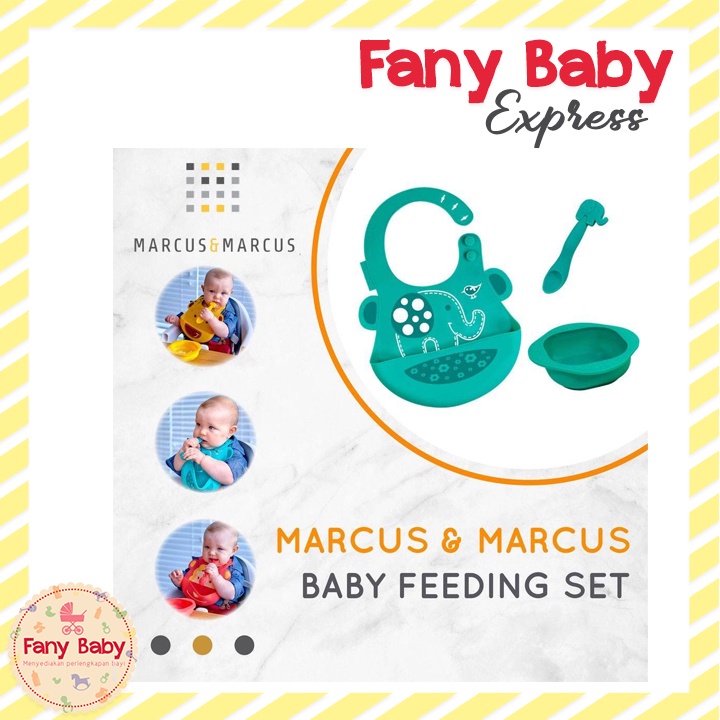MARCUS &amp; MARCUS BABY FEEDING SET