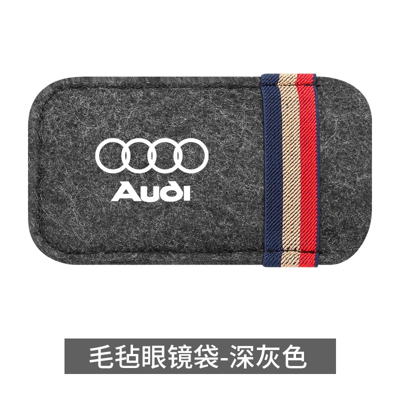 Klip Penyimpanan Kacamata Untuk Mobil Audi A3 A4 A6 Q5 Q7