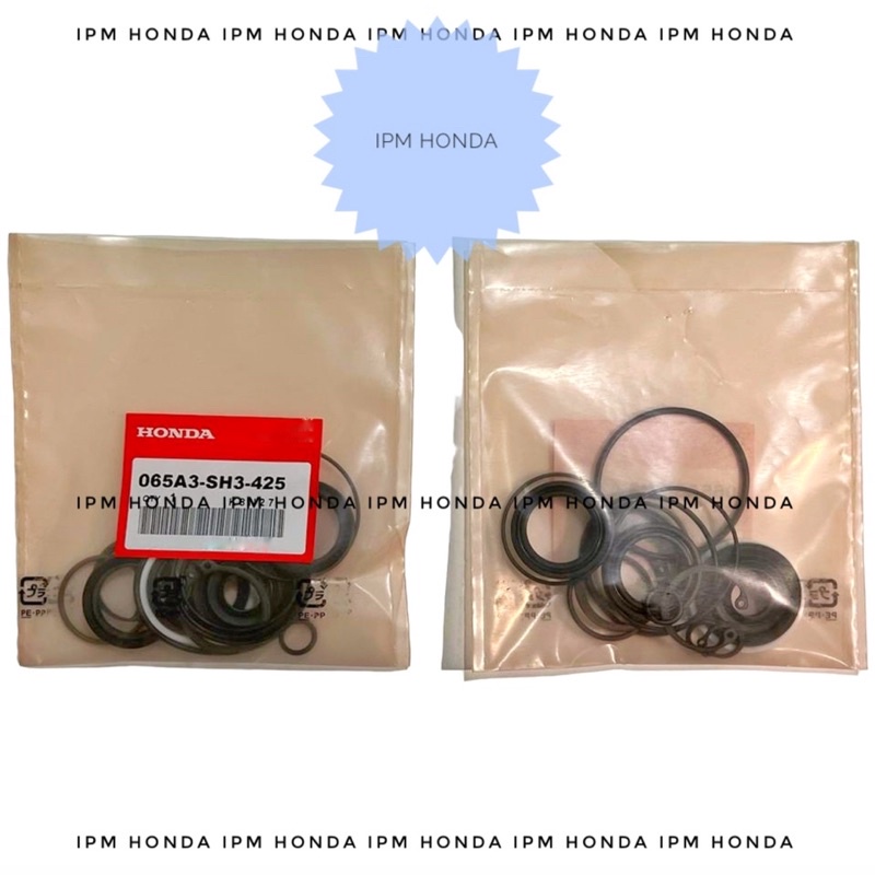 065A3 SH3 Seal Kit Rack Bawah Gearbox Power Steering Stir Stiur Powersteering Honda Civic Grand LX Nova Nouva 1988 1989 1990 1991