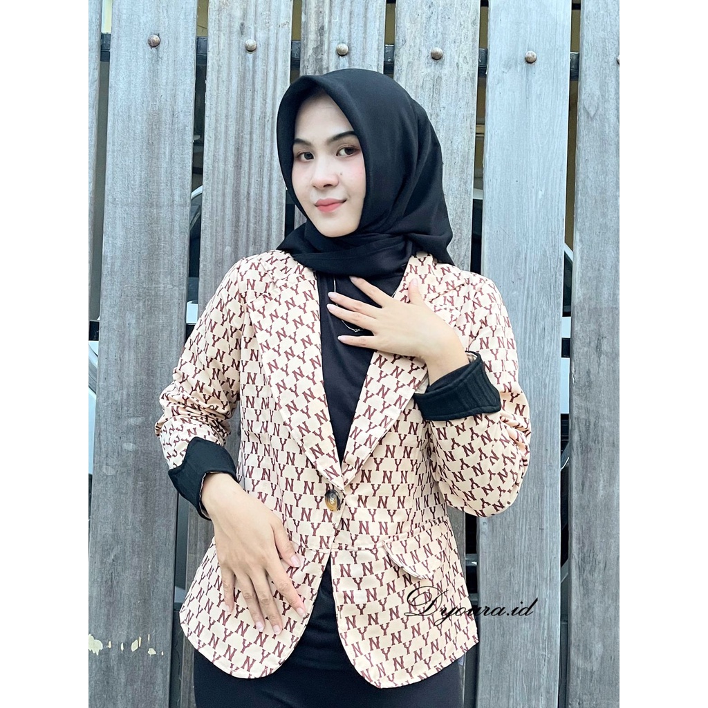 Blazer /BLAZER YN/LV/GC KERAH/READY STOCK/ jaket wanita / blazer premium / BLAZER