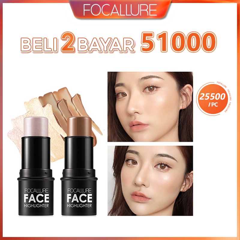 FOCALLURE Highlighter &amp; Contour Stick 4 Colours-Kosmetik Wajah