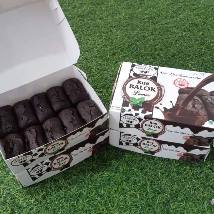 

idM2y2X--Kue Balok Coklat Brownies Lumer Sultan Lembang Enak Lembut Khas Lembang Oleh-oleh Bandung Packing Aman