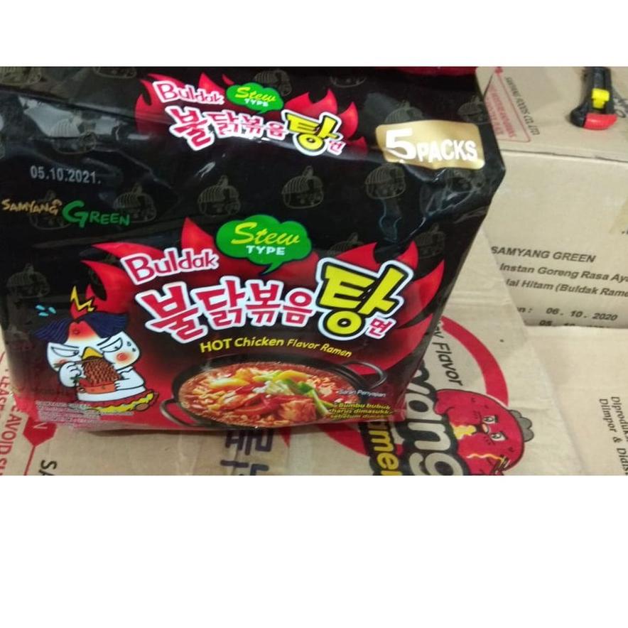 

9.9 SALE (ORI) 5 pcs BUNDLE Samyang Hot Chicken Ramen, (Stew Style) 