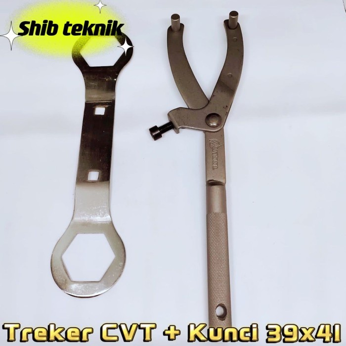 Treker Tracker Cvt Motor Matic + Kunci 39 41 Tebal