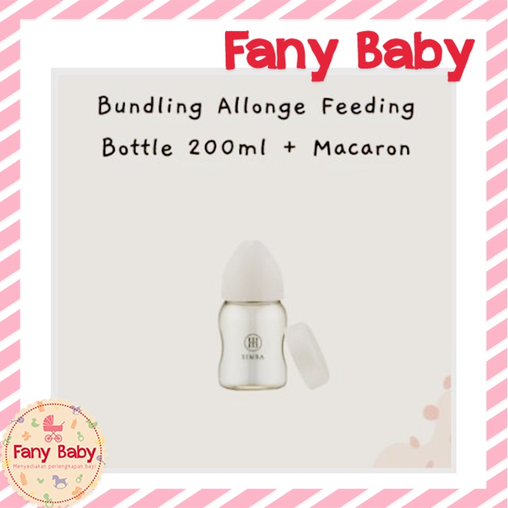 SIMBA ALLONGE PPSU FEEDING BOTTLE 200ML + MACARON