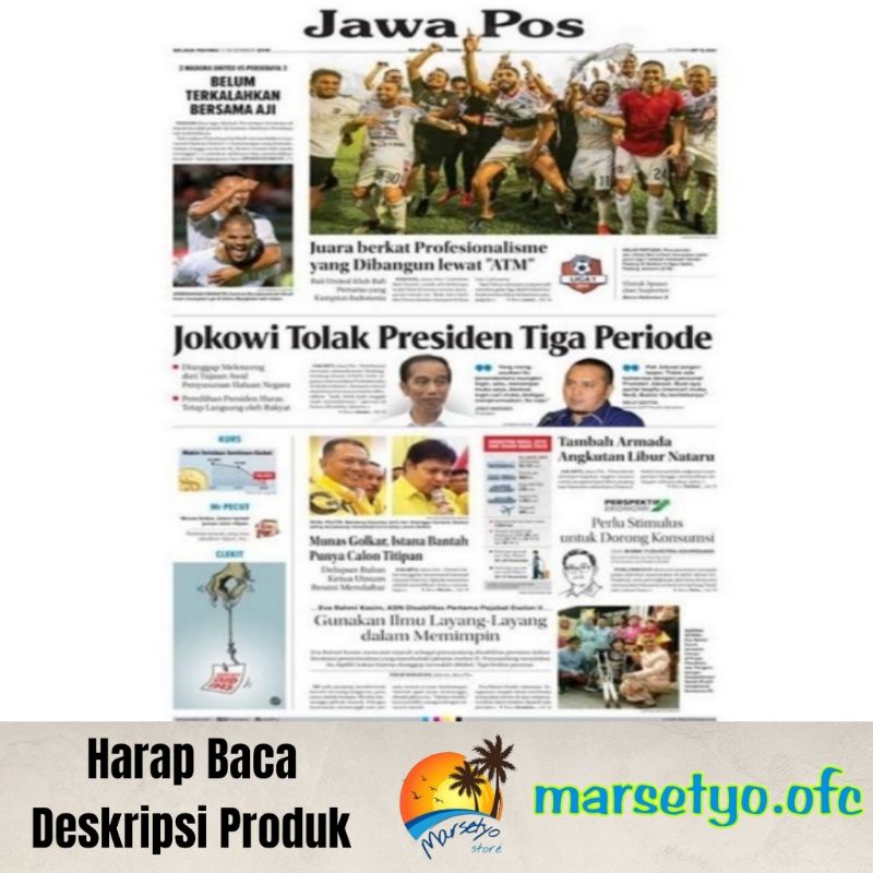 Koran bekas murah, kiloan (JAWA POS only)