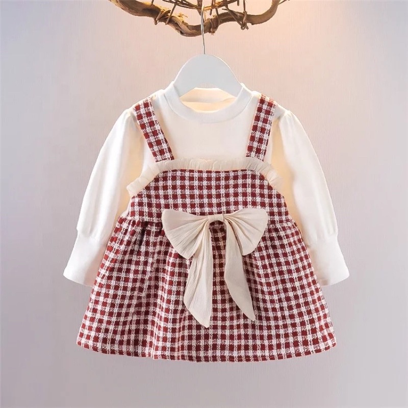 DRESS BAYI IMPOR / DRESS TWEED IMPOR ANAK / DRESS ANAK PREMIUM IMPOR