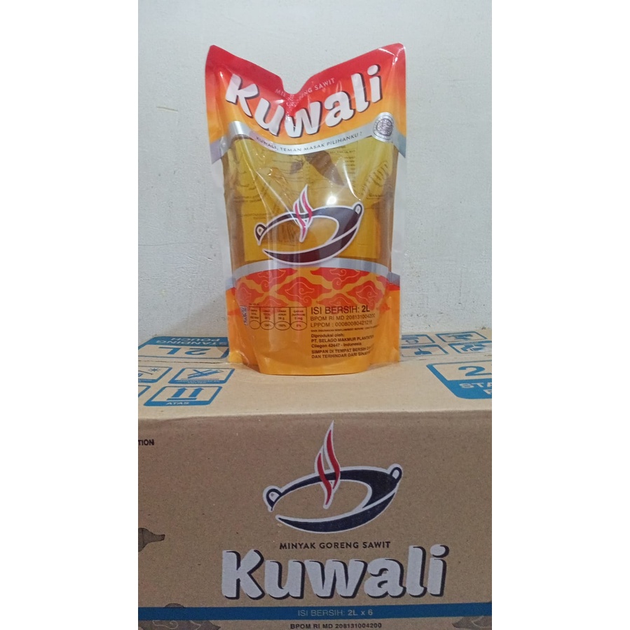 

minyak goreng kuwali 1 liter / 2 liter perdus