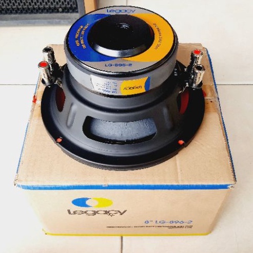 Speaker Subwoofer Legacy  8&quot; 8 inch LG 896 2 Double Coil