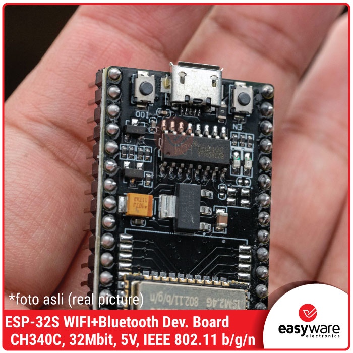 ESP-32S CH340C WIFI+BT Antena uFL IPX Development Board NodeMCU-32S