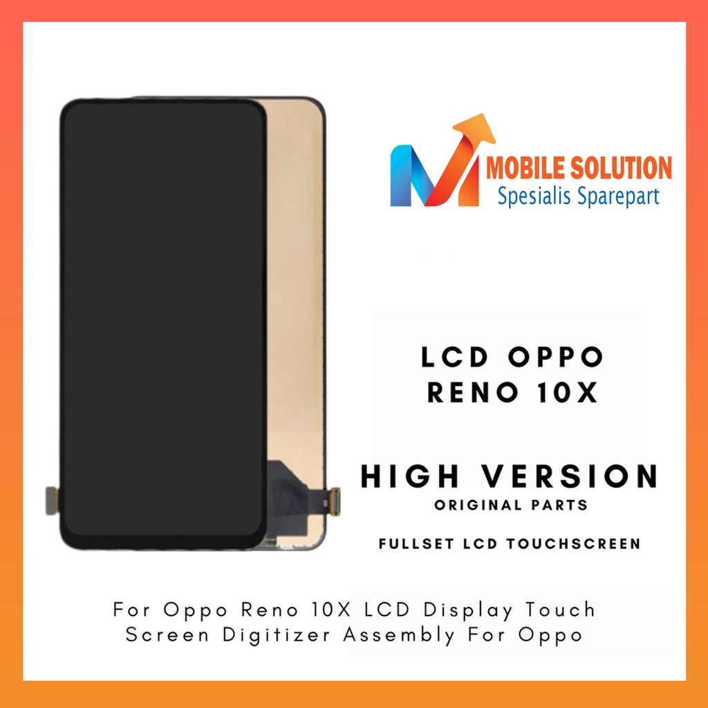 Grosir LCD Oppo Reno 10X ORIGINAL 100% Fullset Touchscreen Garasin 1 Bulan + Packing / Bubbel
