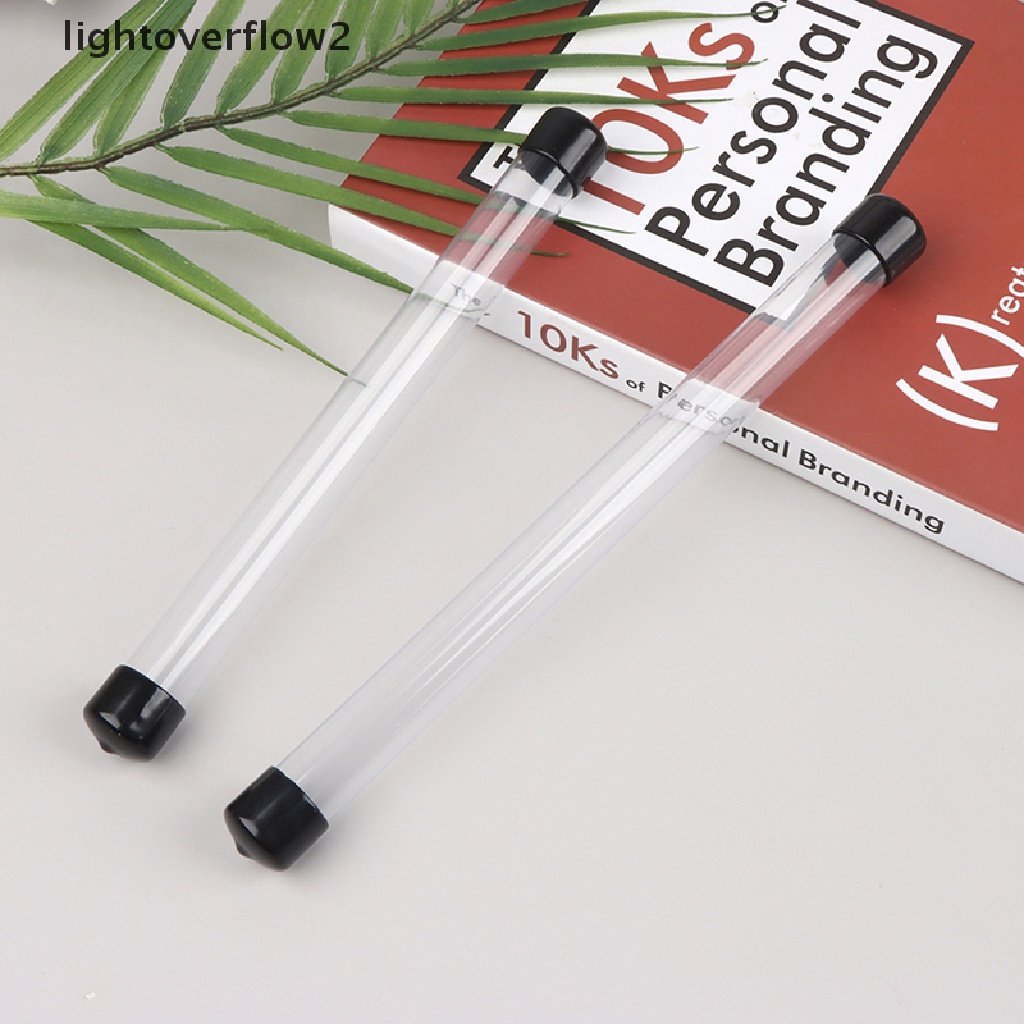 (lightoverflow2) Kotak Penyimpanan Pulpen Bahan PVC Transparan