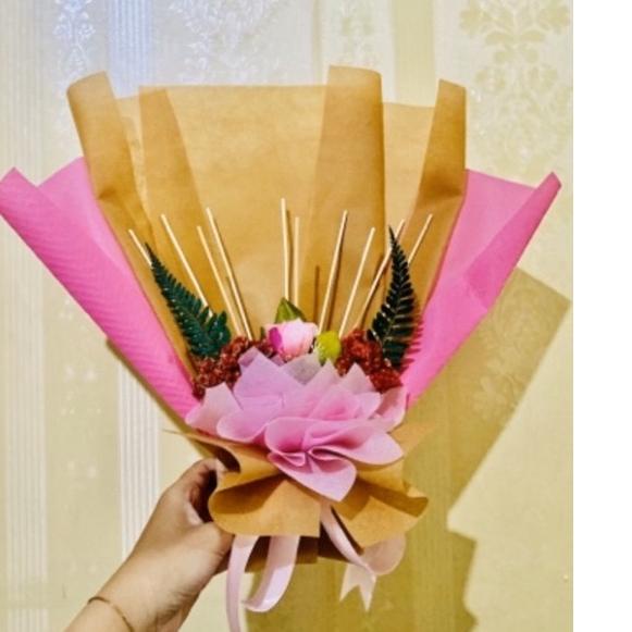 

DISKON BRANDS FESTIVAL Buket kosong 10slot uang atau barang bouquet wisuda ultah anniversary