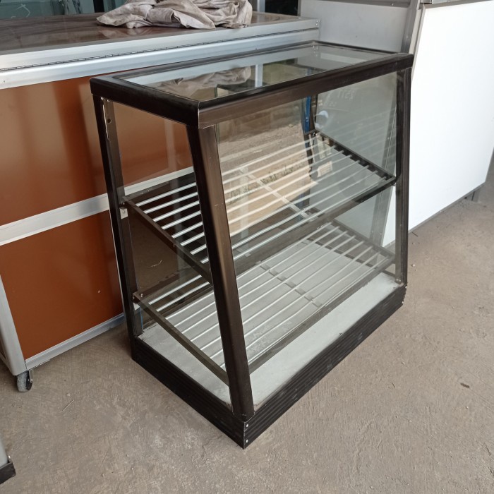 Display Etalase Fried Chicken Ayam / Etalase Ayam Geprek / Showcase Ayam