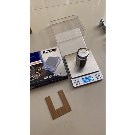 Hwh Timbangan digital emas 500gr Akuasi 0.01g Type PSP / Timbangan Hwh 500gr akurasi 0.01dA