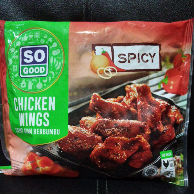 

sogood chicken wings/spicy wings 400gr