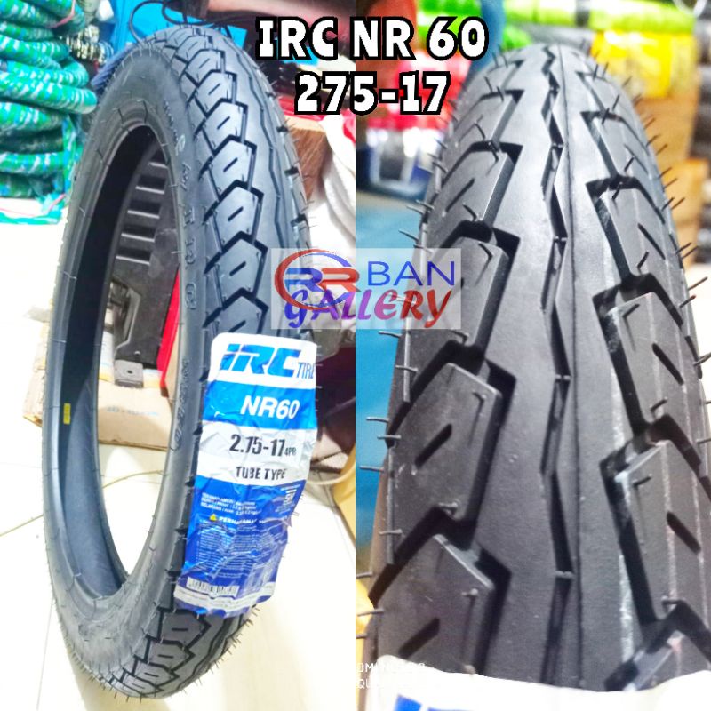 Ban Montor Irc Nr 60 275-17 ban honda supra revo vega jupiter satria smash shogun ban luar ring 17 b