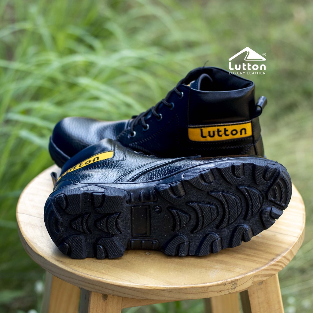 LUTTON 39-43 SEPATU SAFETY BOOTH NEW