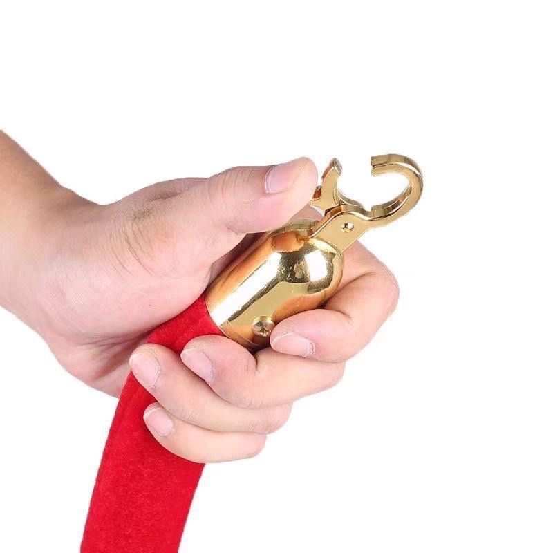 

Tali Tiang Antrian Bludru dan Twisted Ropes Pita Bludru Tali Pembatas