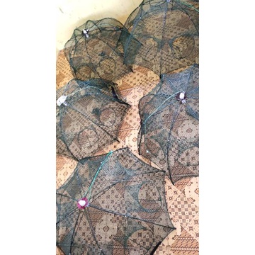 jaring wuwu/bubu udang