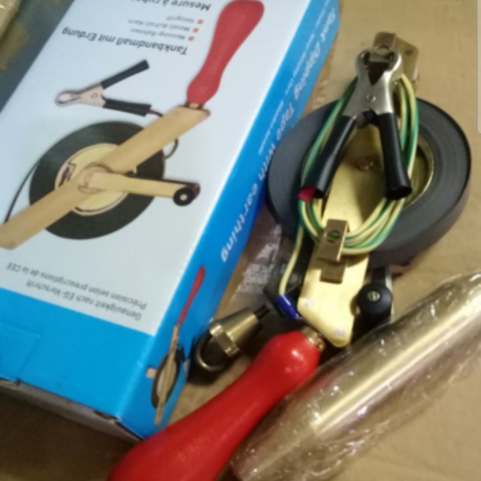 

Double Tape Depth Tape Richter Ipm8 20M Lengkap Bandul Sertifikat Kalibrasi Dimet