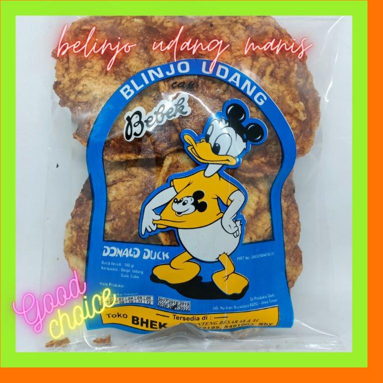 

✨BIG SALE✨ emping melinjo(Belinjo udang goreng) cap donal bhek MATANG grosir
