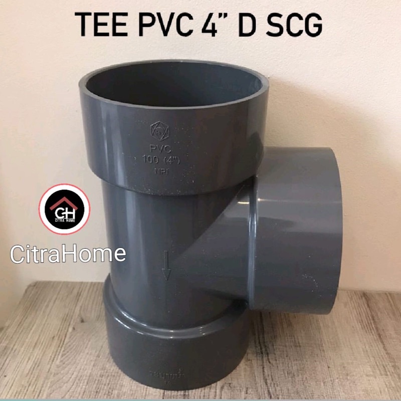 Tee PVC 4” D SCG