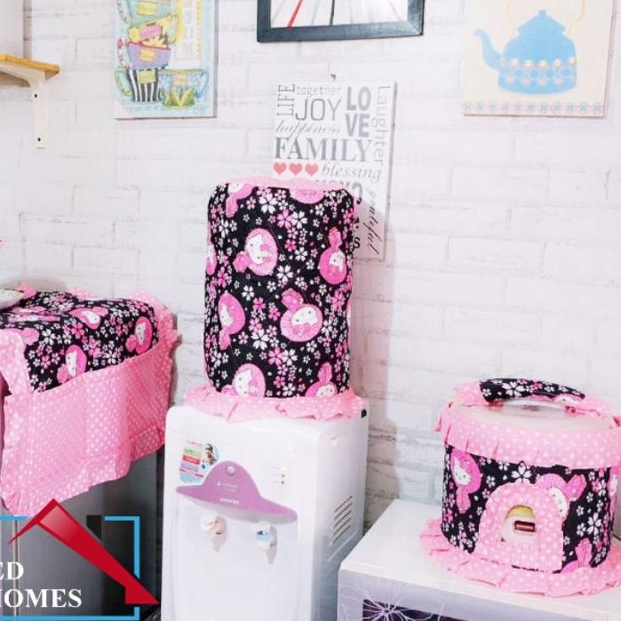 MALL GKM busa 5mm Sarung Galon, Tutup Kulkas, Sarung Magicom Hello Kitty ?