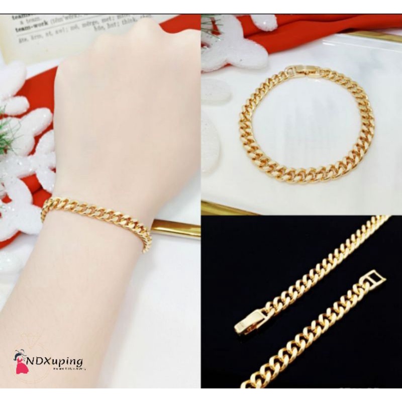 Gelang Tangan Dewasa Sisik Naga Xuping Cantik Dan Simple N14102202