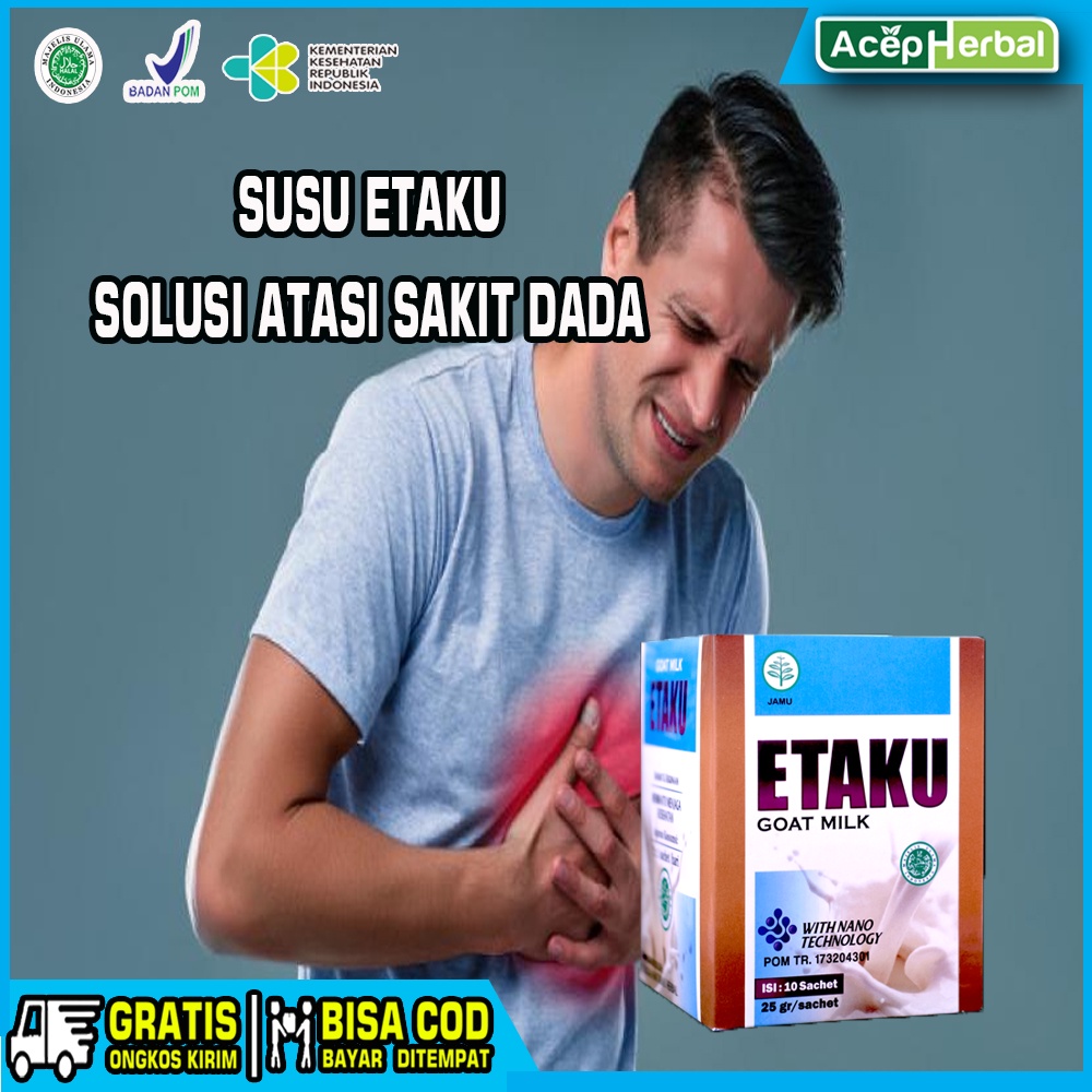 Susu Kambing Etawa Obat Sakit Dada - Obat Herbal  Sesak Nafas - Obat Herbal Penyakit Asma - HERBAL B