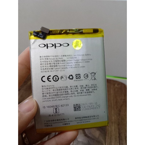 BATRE OPPO A83 /BLP649 ORI 99%