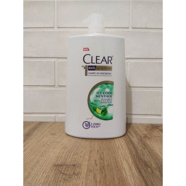clear shampoo 1200ml menthol