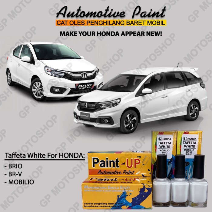 Honda Taffeta White Cat Oles Penghilang Baret Mobil Putih Brio Mobilio