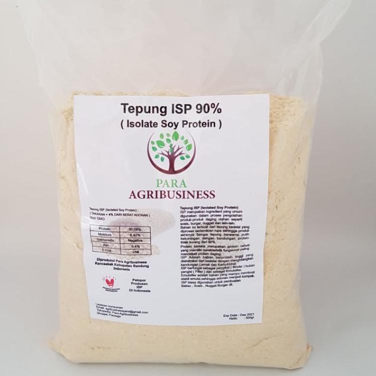 

Special Price.. Tepung ISP / Isolate Soy Protein / tepung kedelai protein 90% food grade A 500gr KA8