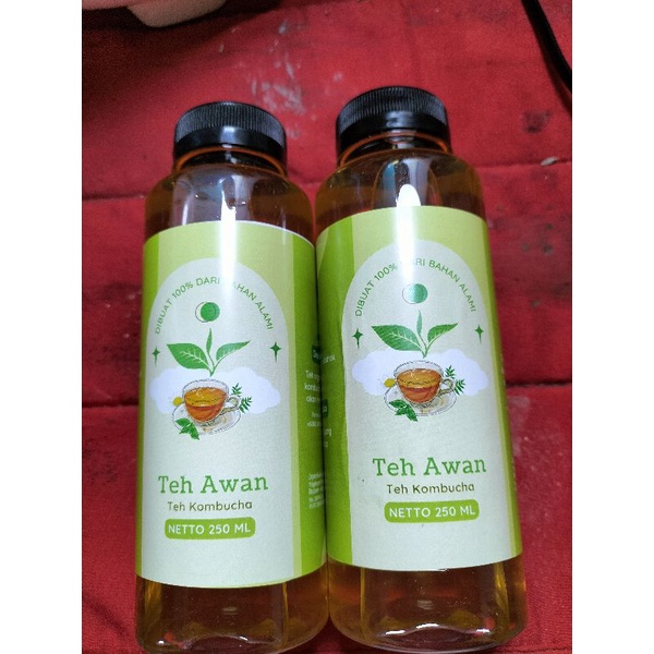 

teh awan (kombucha tea)