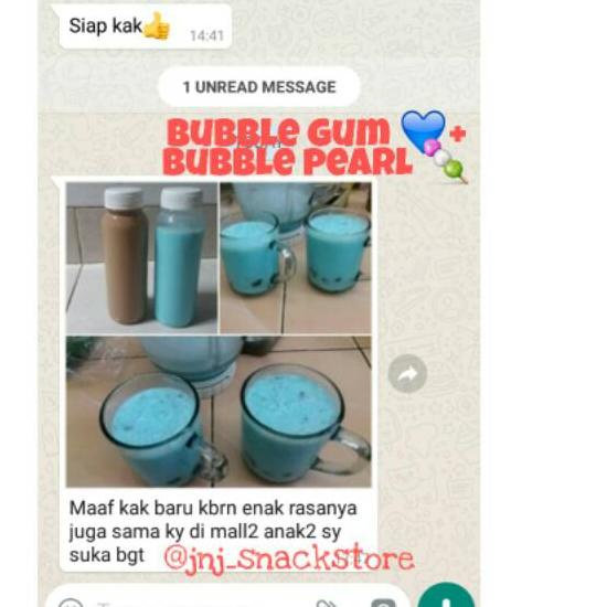 

Quality Control✅BUBBLE GUM POWDER / BUBUK RASA PERMEN KARET 250 gr|RA7