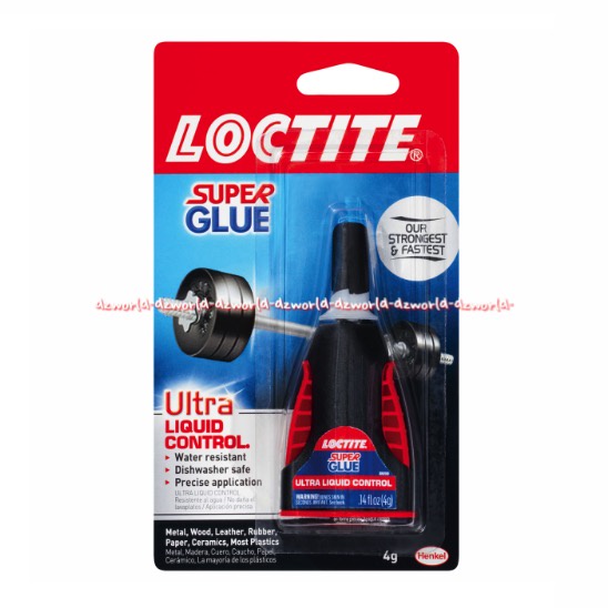 

Loctite Super Glue Ultra Liquid Control 4gr Lem Serbaguna Perekat Multifungsi Lem Super Serbaguna Lem Kulit Porselen Keramik Kayu Karet Logam Kertas Plastik Glue Multifungsi Loctit Red Merah