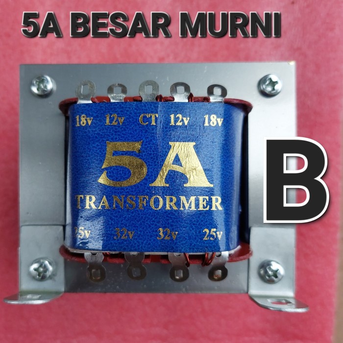 Proton Travo Trafo 5A Ct 5 A Murni Besar Tembaga Era Bell King Audio