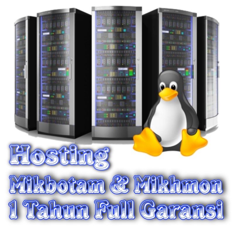 MIKBOTAM & MIKHMON WEB HOSTING 1 TAHUN FULL GARANSI