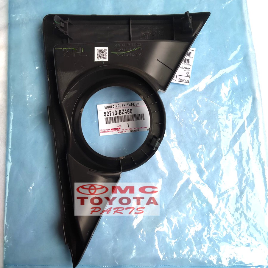 Garnish Cover Tutup Fog Lamp Foglamp Kiri Agya Ayla New 52713-BZ460