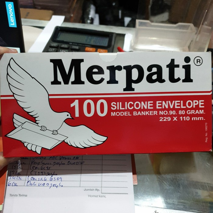 

Segera Miliki Amplop Merpati Polos No 90 Hemat