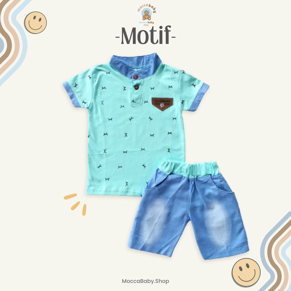 MBSS - Baju Anak Setelan Bayi Baby Kids Daily Ootd Cowok Laki Lucu Murah / METRO CANADA