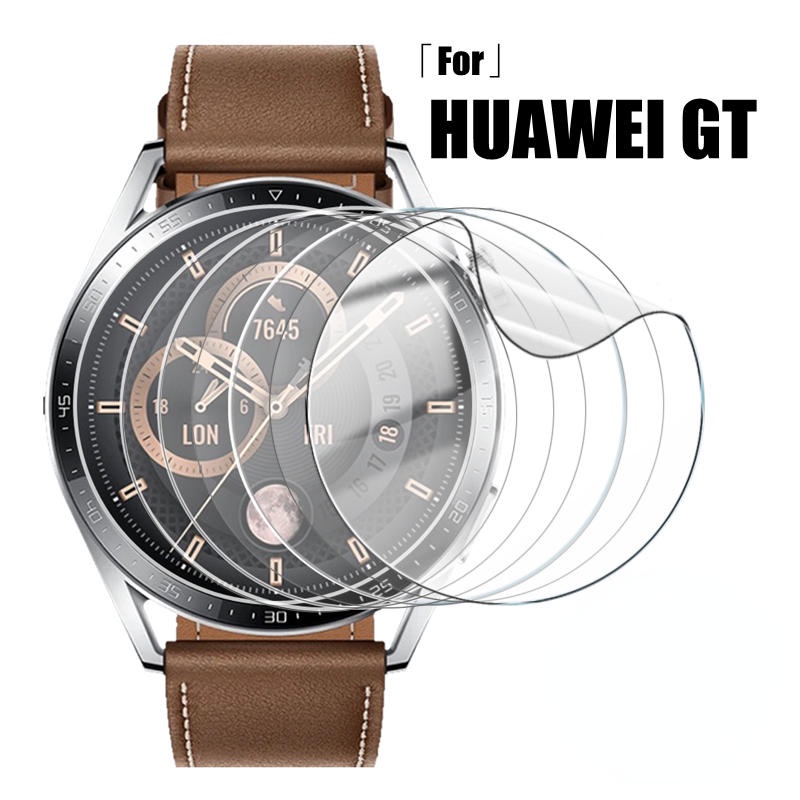 Film Pelindung Layar Hydrogel Lembut Untuk Huawei Watch GT3 Pro 46mm 43mm 42mm GT Runner 3 Pro Fit 2 Mini