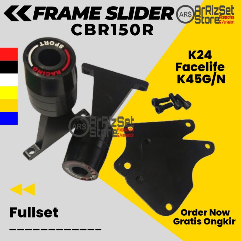 Frame Slider CBR150R K24 Facelift K45G K45N