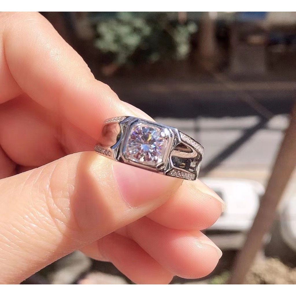 Diamond Jewelry Kreatif Buatan Berlian Cincin/Cincin Emas Berlian Asli/Cincin Berlian Banjar Asli/Ci