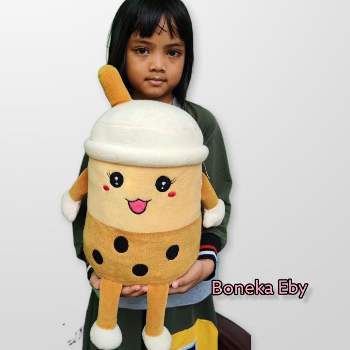 Harga Spesial Boneka Boba Ada Tangan Dan K Bisa Nyala Lampu LED Murah Lucu 35cm