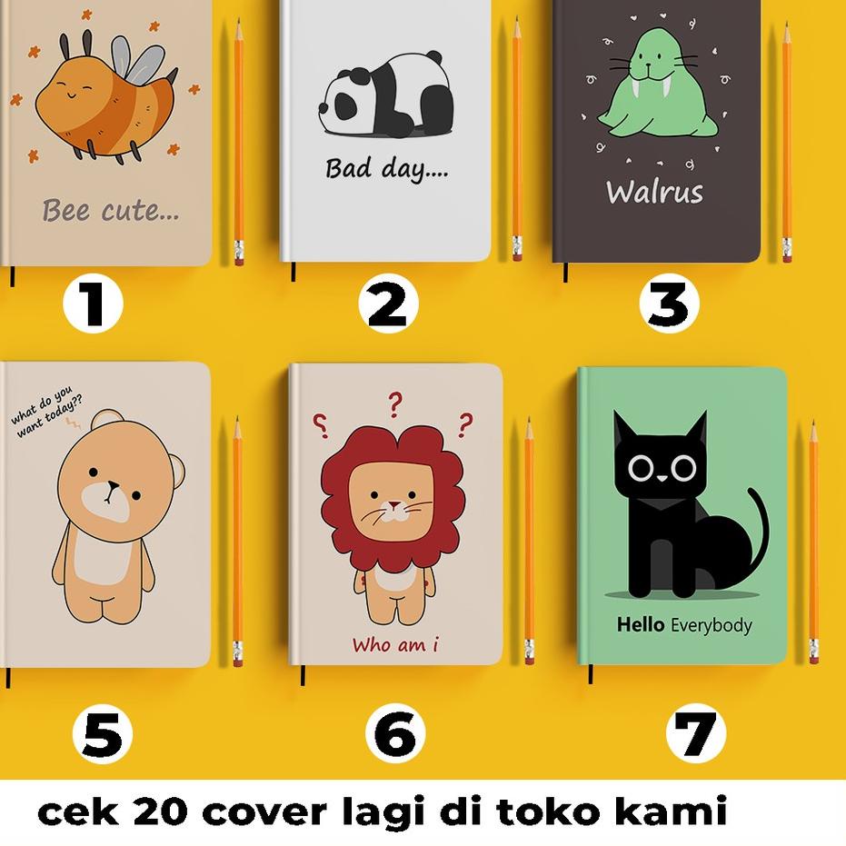 

Quality Control✅Buku Catatan Polos Tebal A5 100 Lembar Sampul Hardcover-03|KD6
