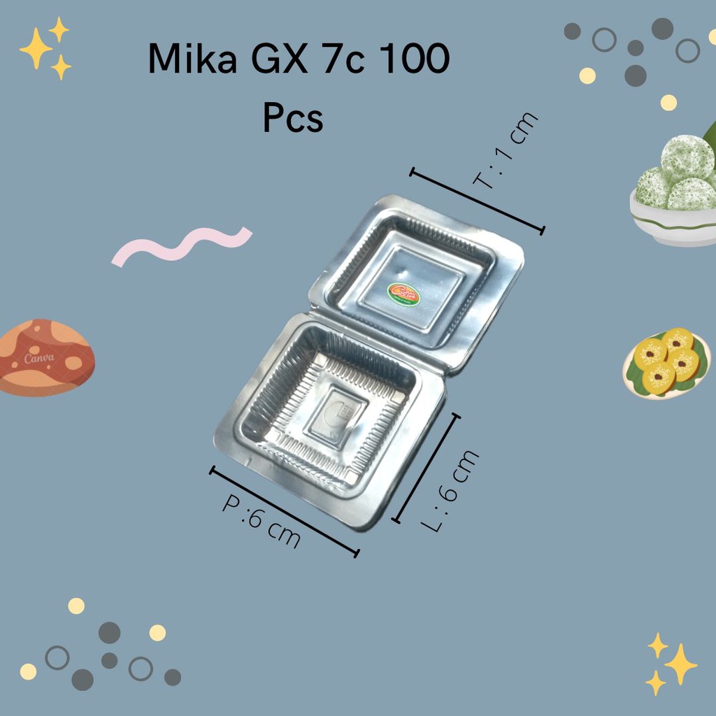 MIKA GX 7C ISI 100PCS (MIKA KUE)