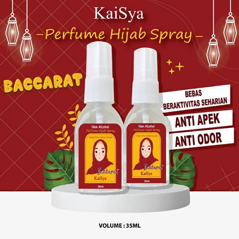 PARFUM HIJAB KAISYA  35ML NON ALKOHOL